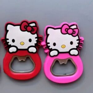 Hello Kitty Bottle Opener Magnet